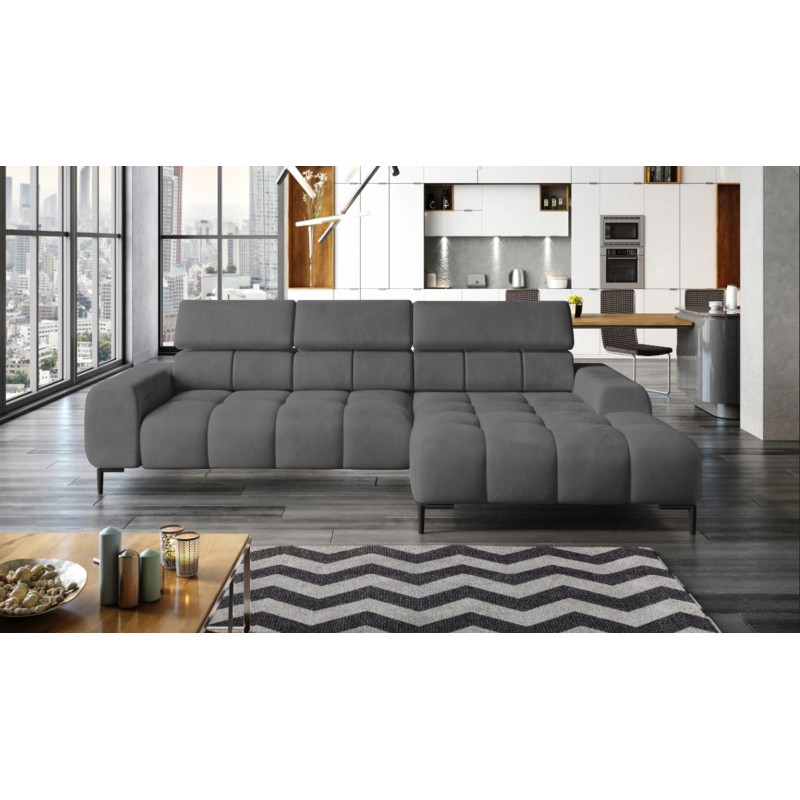 PLAZA Mini Free-Standing Right-Handed Corner Sofa in Salvador 15 VERSAILLES Finish PLAZA Mini Free-Standing Right-Handed Corner Sofa in Salvador 15 VERSAILLES Finish