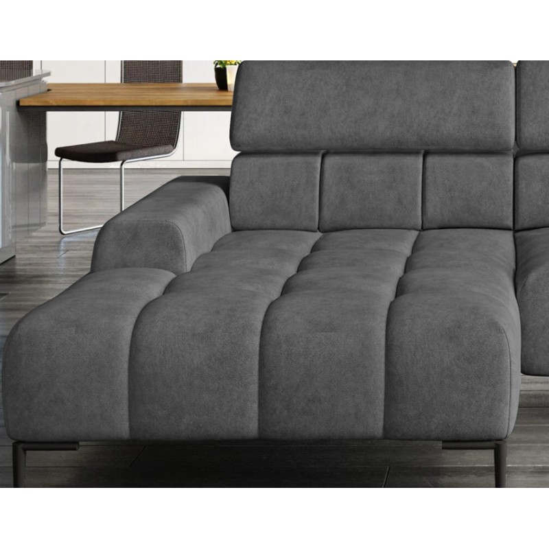 PLAZA Mini Free-Standing Right-Handed Corner Sofa in Salvador 15 VERSAILLES Finish PLAZA Mini Free-Standing Right-Handed Corner Sofa in Salvador 15 VERSAILLES Finish
