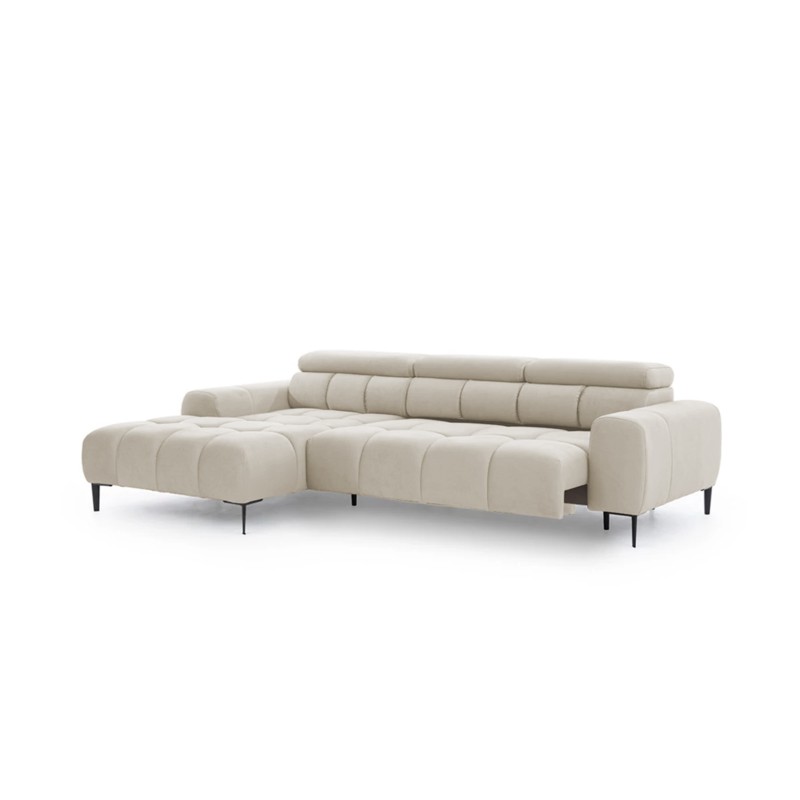 PLAZA Mini Free-Standing Left-Handed Corner Sofa in Solar 03 VERSAILLES PLAZA Mini Free-Standing Left-Handed Corner Sofa in Solar 03 VERSAILLES