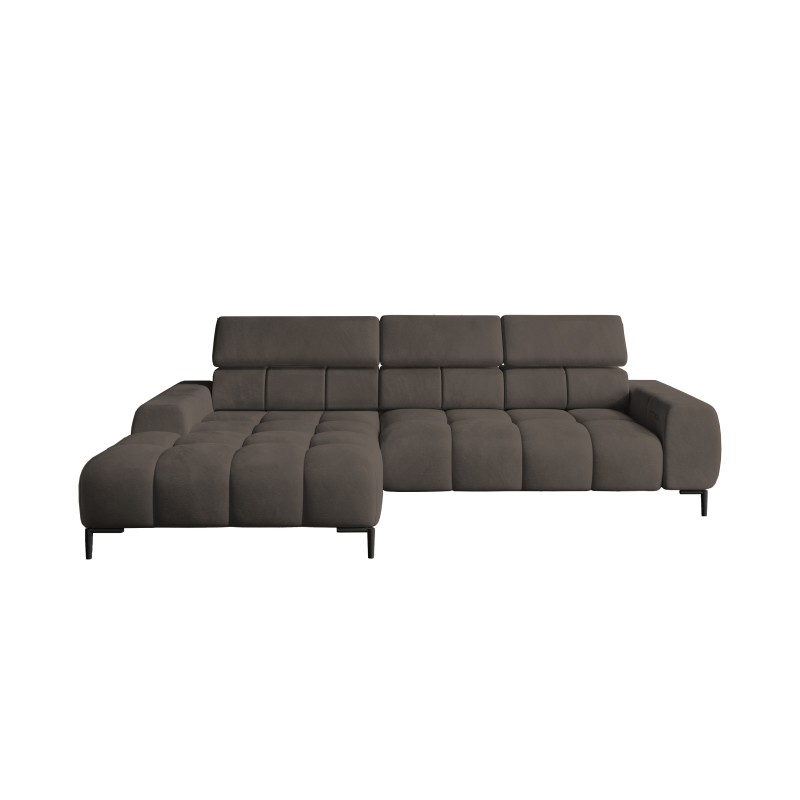 PLAZA Mini Free-Standing Left-Handed Corner Sofa in Solar 28 Versailles