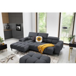 PLAZA Mini Freestanding Left-Handed Corner Sofa in Solar 96 Versailles PLAZA Mini Freestanding Left-Handed Corner Sofa in Solar 96 Versailles