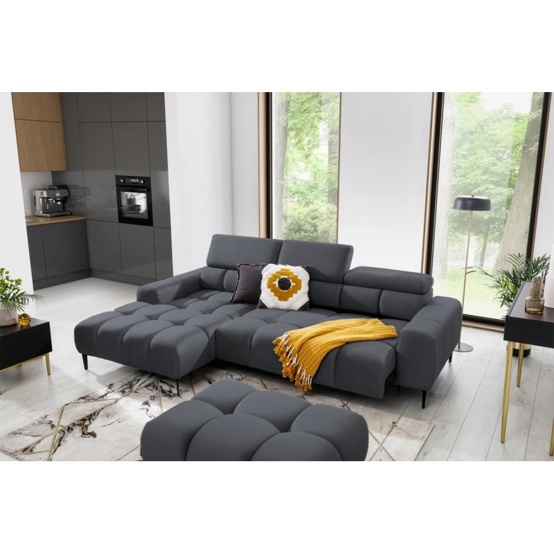 PLAZA Mini Freestanding Left-Handed Corner Sofa in Solar 96 Versailles PLAZA Mini Freestanding Left-Handed Corner Sofa in Solar 96 Versailles