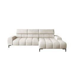 PLAZA Mini Free-Standing Right-Sided Corner Sofa in Solar 03 VERSAILLES