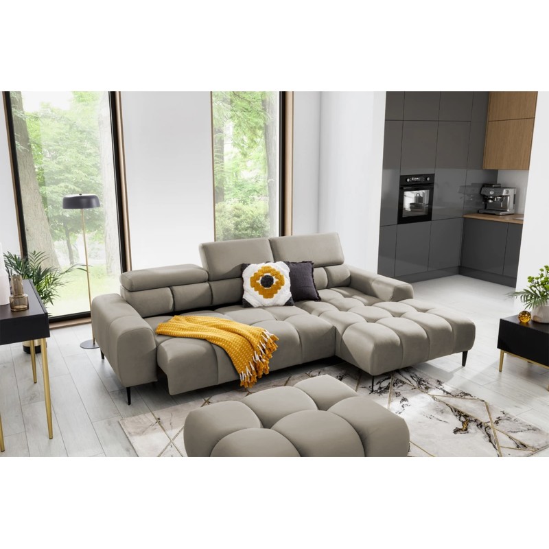 PLAZA Mini Freestanding Right-Hand Corner Sofa in Solar 16 Versailles: Modern Comfort Redefined PLAZA Mini Freestanding Right-Hand Corner Sofa in Solar 16 Versailles: Modern Comfort Redefined