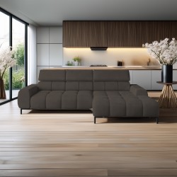 PLAZA Mini Free-Standing Right-Hand Corner Sofa in Solar 28 Versailles PLAZA Mini Free-Standing Right-Hand Corner Sofa in Solar 28 Versailles