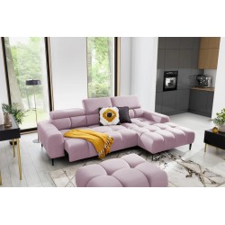 Luxurious PLAZA Mini Free-Standing Corner Sofa in Solar 61 VERSAILLES Luxurious PLAZA Mini Free-Standing Corner Sofa in Solar 61 VERSAILLES