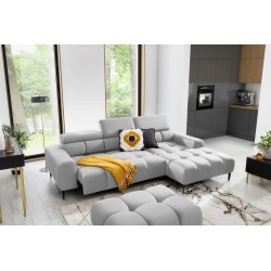 PLAZA Mini Free-Standing Right-Handed Corner Sofa in Solar 80 Versailles PLAZA Mini Free-Standing Right-Handed Corner Sofa in Solar 80 Versailles
