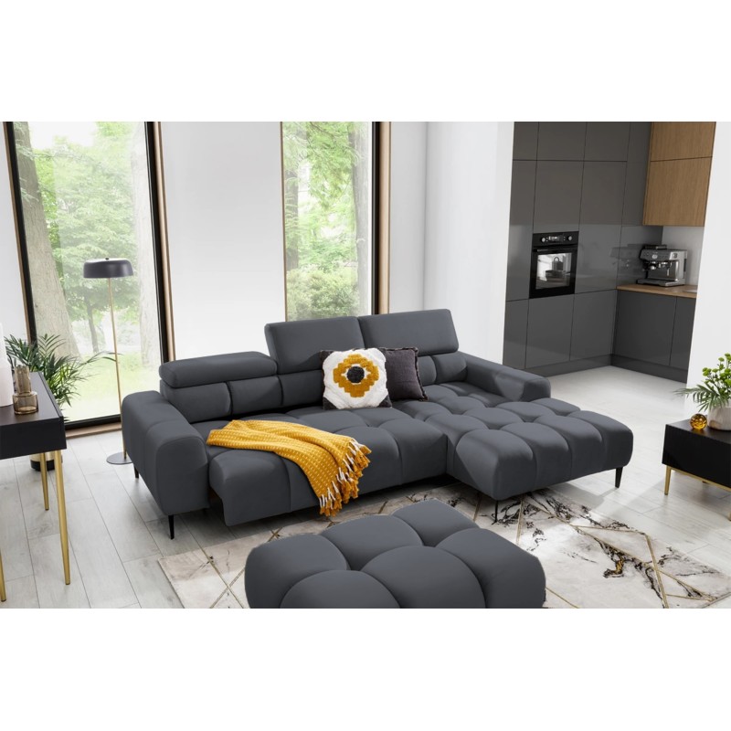 PLAZA Mini Freestanding Right-Handed Solar 96 Versailles Corner Sofa: Modern Comfort Meets Timeless Class PLAZA Mini Freestanding Right-Handed Solar 96 Versailles Corner Sofa: Modern Comfort Meets Timeless Class