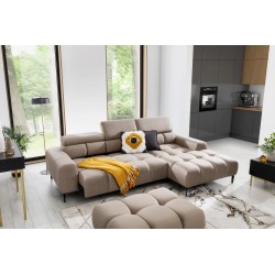 PLAZA Mini Free-Standing Right-Hand Corner Sofa in Solar 99 Versailles PLAZA Mini Free-Standing Right-Hand Corner Sofa in Solar 99 Versailles