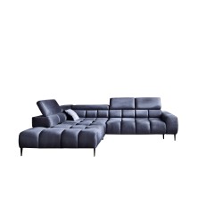 PLAZA L Free-Standing Left-Handed Corner Sofa: Modern Comfort and Elegance