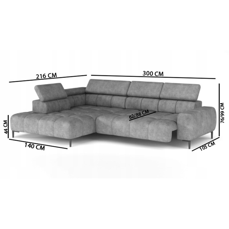 PLAZA L Free-Standing Right-Handed Corner Sofa | Versatile and Luxurious PLAZA L Free-Standing Right-Handed Corner Sofa | Versatile and Luxurious