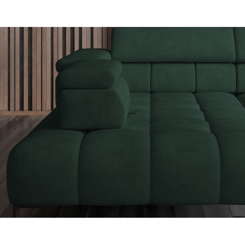 Modern PLAZA L Free-Standing Right-Hand Corner Sofa – Monolith 37 Versailles Finish Modern PLAZA L Free-Standing Right-Hand Corner Sofa – Monolith 37 Versailles Finish