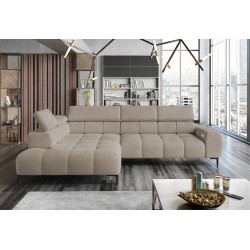 PLAZA L Versailles Corner Sofa: Modern Style Meets Adjustable Comfort PLAZA L Versailles Corner Sofa: Modern Style Meets Adjustable Comfort