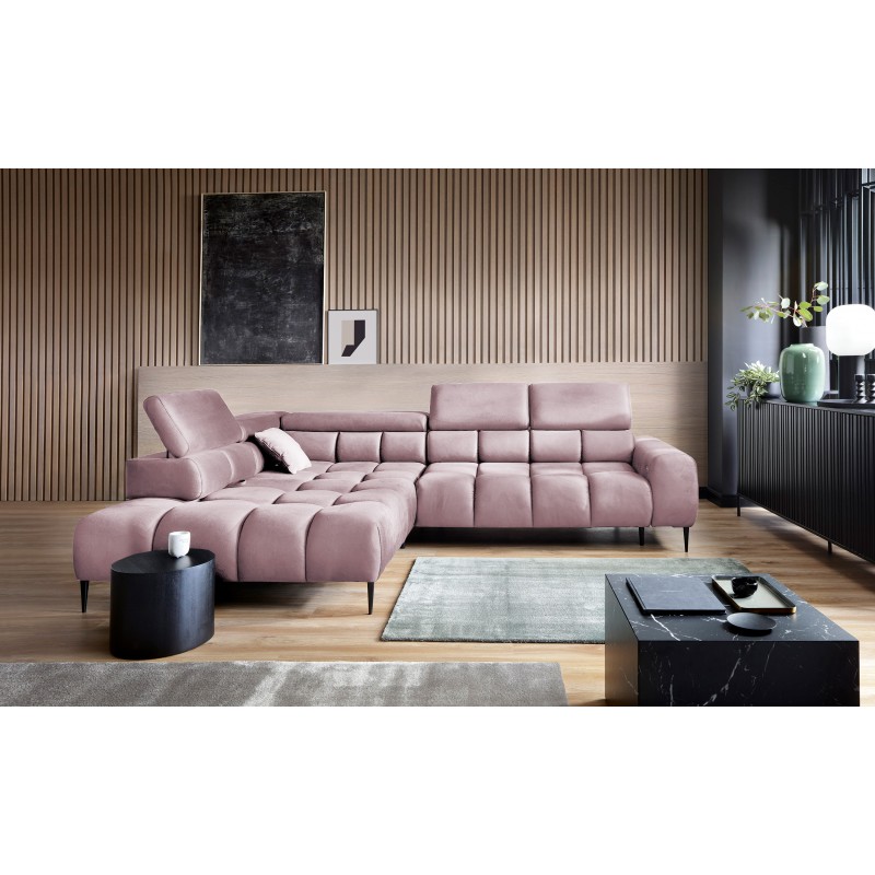 PLAZA L Free-Standing Right-Handed Corner Sofa: Modern, Comfortable and Adjustable PLAZA L Free-Standing Right-Handed Corner Sofa: Modern, Comfortable and Adjustable