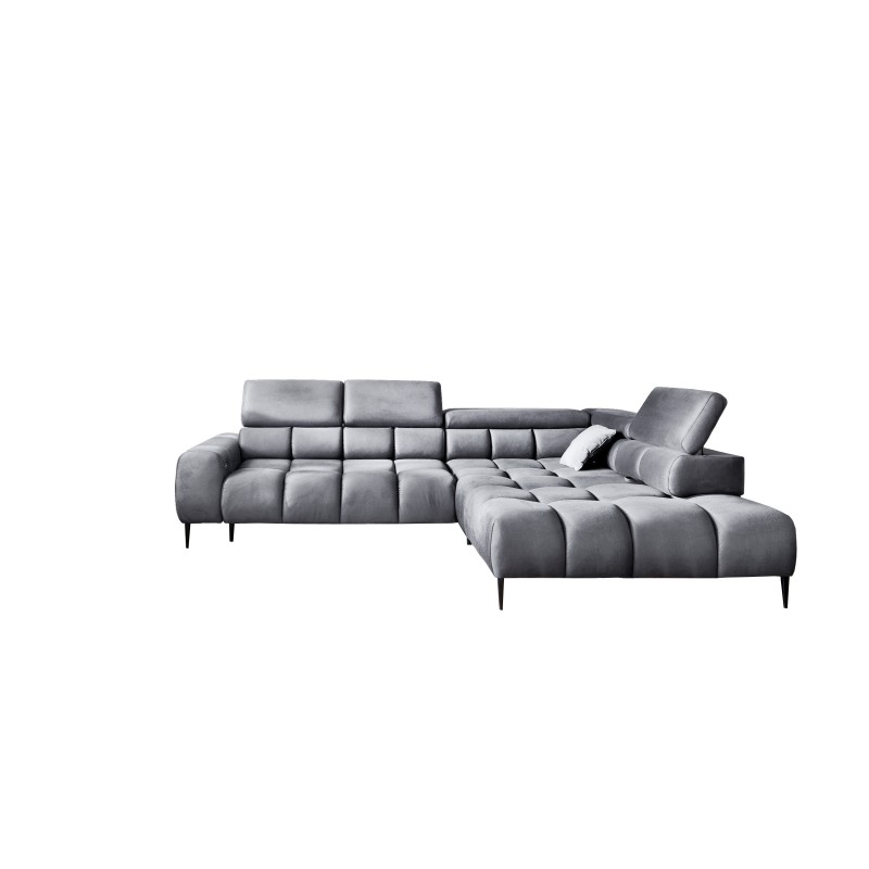 PLAZA L-Shaped Free-Standing Right-Handed Sofa: Modern Elegance Meets Comfort