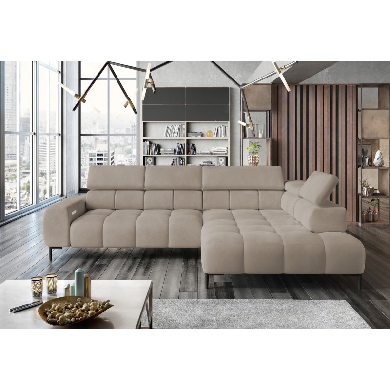 PLAZA L Free-Standing Right-Handed Corner Sofa Solar 16 VERSAILLES PLAZA L Free-Standing Right-Handed Corner Sofa Solar 16 VERSAILLES