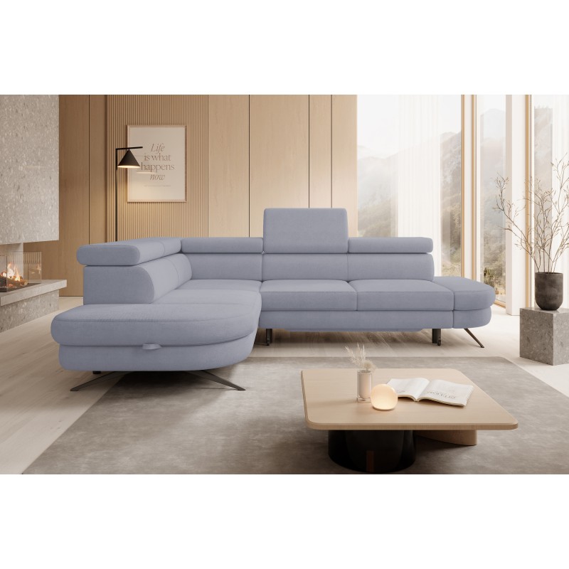 OTIS L Left-Handed Corner Sofa: Uniting Elegance and Functionality OTIS L Left-Handed Corner Sofa: Uniting Elegance and Functionality