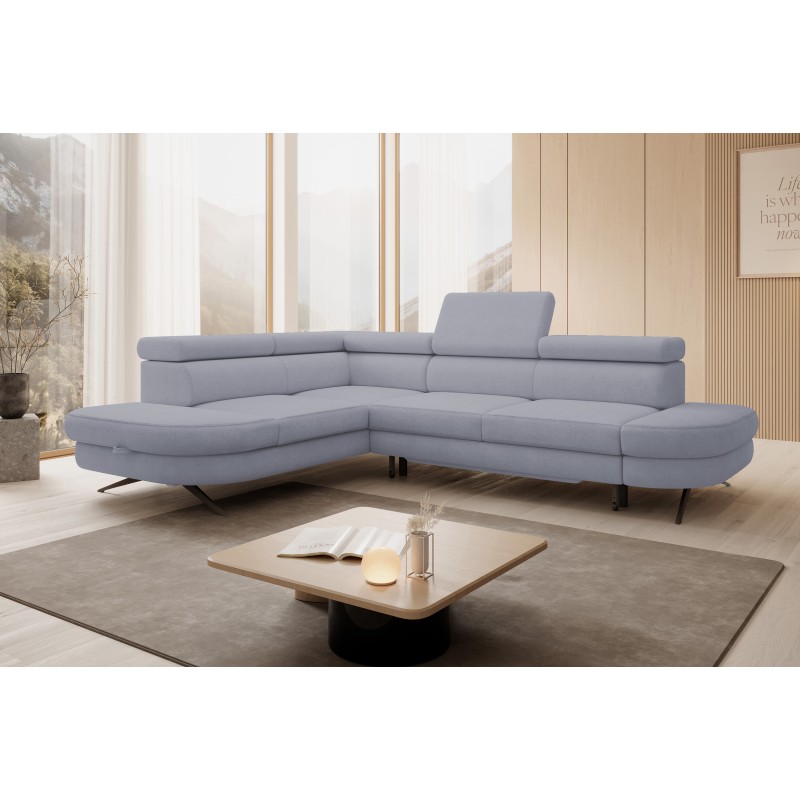 OTIS L Left-Handed Corner Sofa: Uniting Elegance and Functionality OTIS L Left-Handed Corner Sofa: Uniting Elegance and Functionality