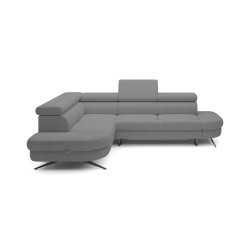 OTIS L Left-Handed Corner Sofa in AURORA 17 Versailles Fabric | Elegant & Practical Living Room Addition