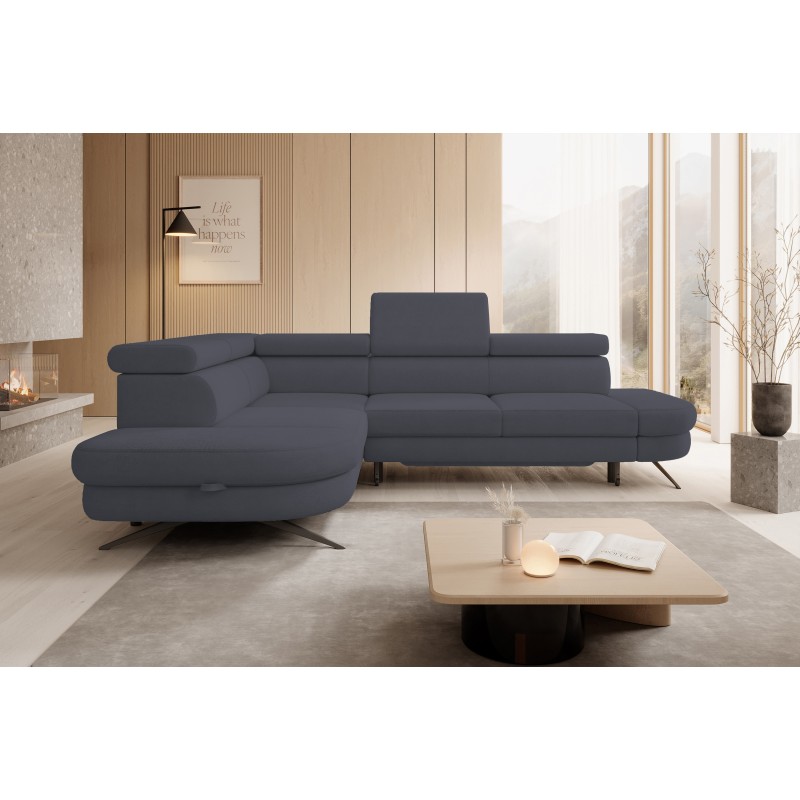 OTIS L Left-Handed Corner Sofa with Adjustable Headrests OTIS L Left-Handed Corner Sofa with Adjustable Headrests