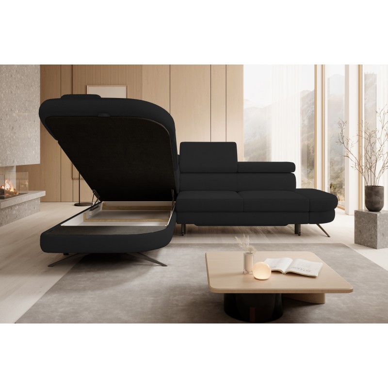 OTIS L Left-Handed Corner Sofa with Adjustable Headrests – Modern Luxury Meets Functionality OTIS L Left-Handed Corner Sofa with Adjustable Headrests – Modern Luxury Meets Functionality