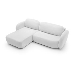 OLIO Free-Standing Corner Sofa in Aragon 01 Fabric - Left Configuration: Cozy Elegance meets Functional Design OLIO Free-Standing Corner Sofa in Aragon 01 Fabric - Left Configuration: Cozy Elegance meets Functional Design