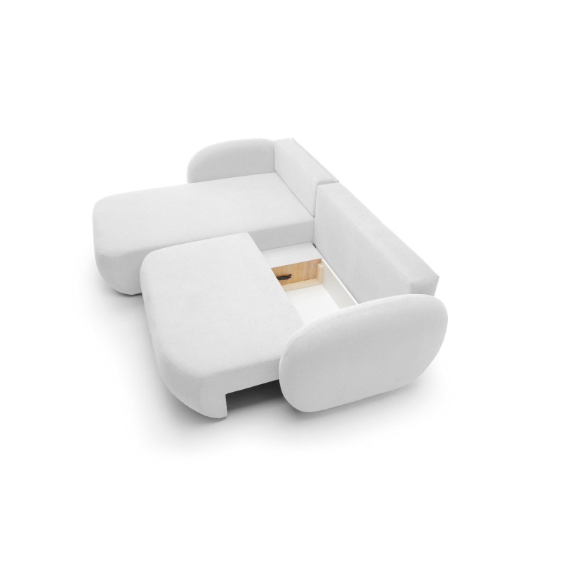 OLIO Free-Standing Corner Sofa in Aragon 01 Fabric - Left Configuration: Cozy Elegance meets Functional Design OLIO Free-Standing Corner Sofa in Aragon 01 Fabric - Left Configuration: Cozy Elegance meets Functional Design