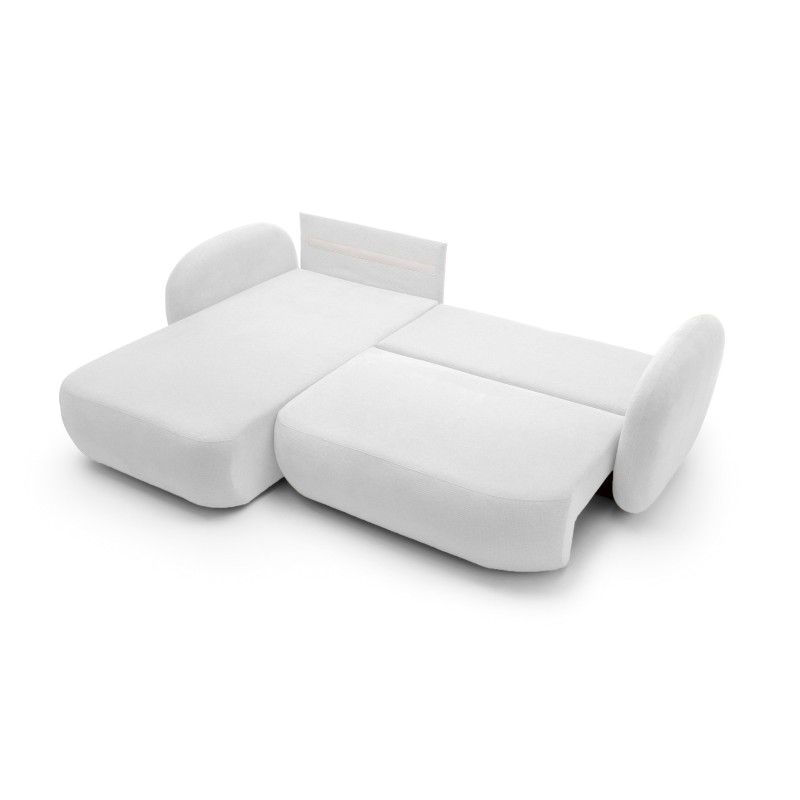 OLIO Free-Standing Corner Sofa in Aragon 01 Fabric - Left Configuration: Cozy Elegance meets Functional Design OLIO Free-Standing Corner Sofa in Aragon 01 Fabric - Left Configuration: Cozy Elegance meets Functional Design