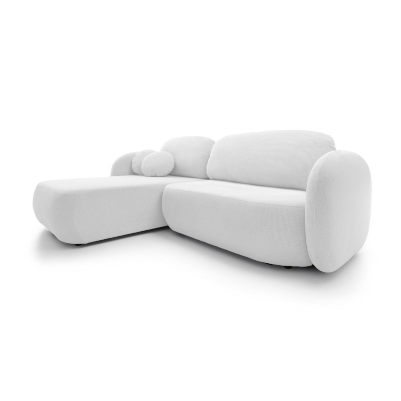 OLIO Free-Standing Corner Sofa in Aragon 01 Fabric - Left Configuration: Cozy Elegance meets Functional Design OLIO Free-Standing Corner Sofa in Aragon 01 Fabric - Left Configuration: Cozy Elegance meets Functional Design
