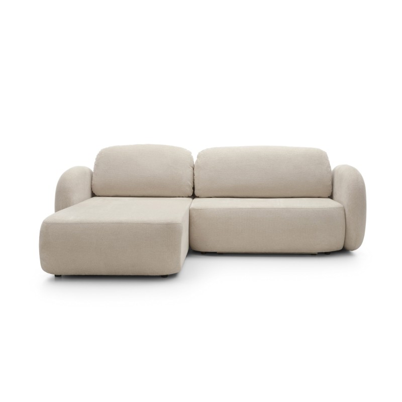 Experience Comfort & Luxury with OLIO Free-Standing Left-Hand Corner Sofa in Aragon 03 Fabric