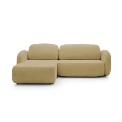 OLIO Free-standing Corner Sofa in Aragon 35 Fabric - Left Configuration