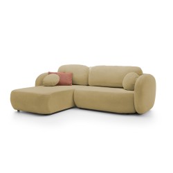 OLIO Free-standing Corner Sofa in Aragon 35 Fabric - Left Configuration OLIO Free-standing Corner Sofa in Aragon 35 Fabric - Left Configuration