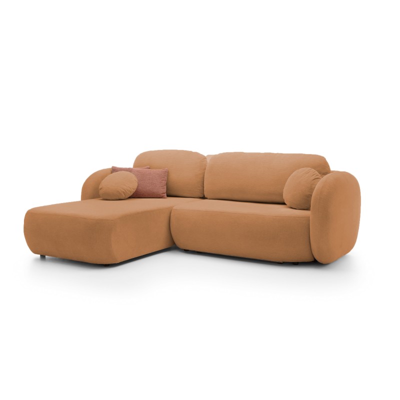 OLIO Free-Standing Corner Unit in Aragon 56 Fabric - Left Layout | Modern and Functional OLIO Free-Standing Corner Unit in Aragon 56 Fabric - Left Layout | Modern and Functional