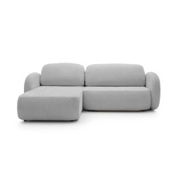 OLIO Free-Standing Corner Sofa in Aragon 80 Fabric - Left Layout