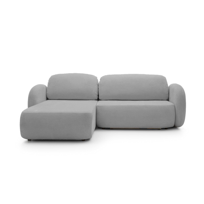 OLIO Free-Standing Left-Hand Corner Unit in Aragon 90 Fabric | Elegant Functionality Meets Modern Design
