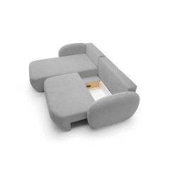OLIO Free-Standing Left-Hand Corner Unit in Aragon 90 Fabric | Elegant Functionality Meets Modern Design OLIO Free-Standing Left-Hand Corner Unit in Aragon 90 Fabric | Elegant Functionality Meets Modern Design