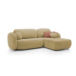 OLIO Free-Standing Corner Unit in Aragon 35 Fabric - Right Configuration OLIO Free-Standing Corner Unit in Aragon 35 Fabric - Right Configuration