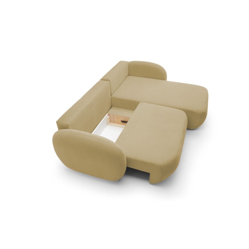 OLIO Free-Standing Corner Unit in Aragon 35 Fabric - Right Configuration OLIO Free-Standing Corner Unit in Aragon 35 Fabric - Right Configuration