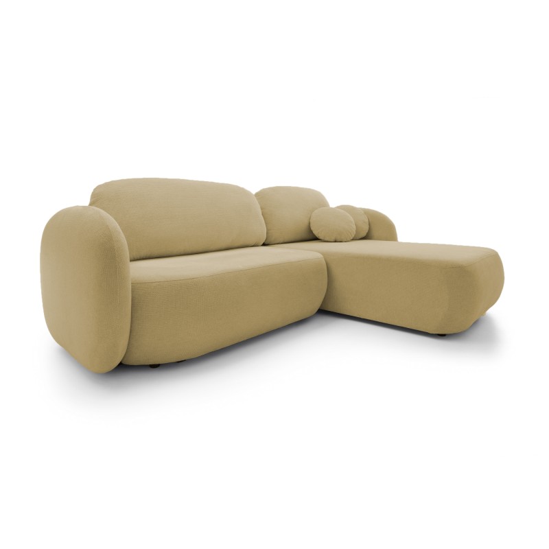 OLIO Free-Standing Corner Unit in Aragon 35 Fabric - Right Configuration OLIO Free-Standing Corner Unit in Aragon 35 Fabric - Right Configuration