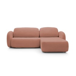 OLIO Free-Standing Corner Sofa, Right Configuration in Aragon 59 Fabric
