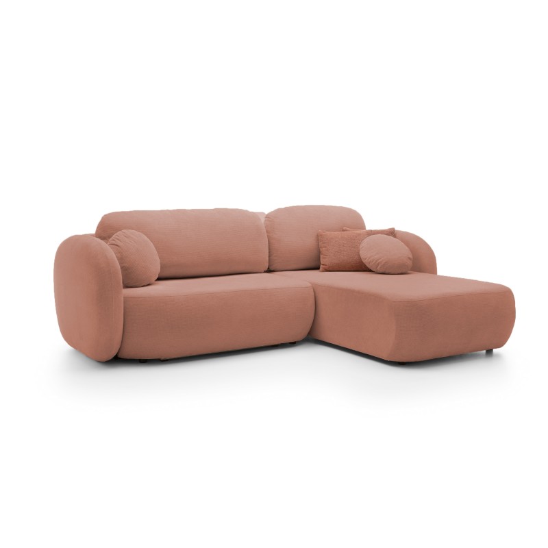 OLIO Free-Standing Corner Sofa, Right Configuration in Aragon 59 Fabric OLIO Free-Standing Corner Sofa, Right Configuration in Aragon 59 Fabric