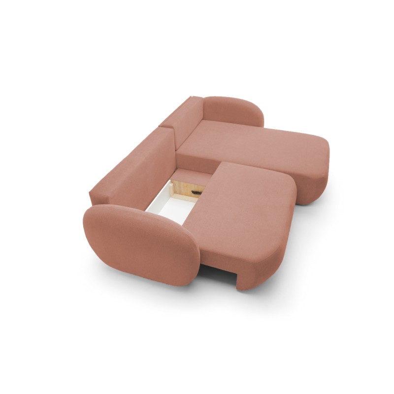 OLIO Free-Standing Corner Sofa, Right Configuration in Aragon 59 Fabric OLIO Free-Standing Corner Sofa, Right Configuration in Aragon 59 Fabric