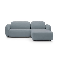 OLIO Free-Standing Corner Unit in Aragon 72 Fabric - Right Configuration