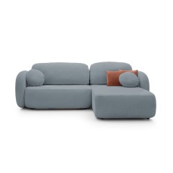OLIO Free-Standing Corner Unit in Aragon 72 Fabric - Right Configuration OLIO Free-Standing Corner Unit in Aragon 72 Fabric - Right Configuration