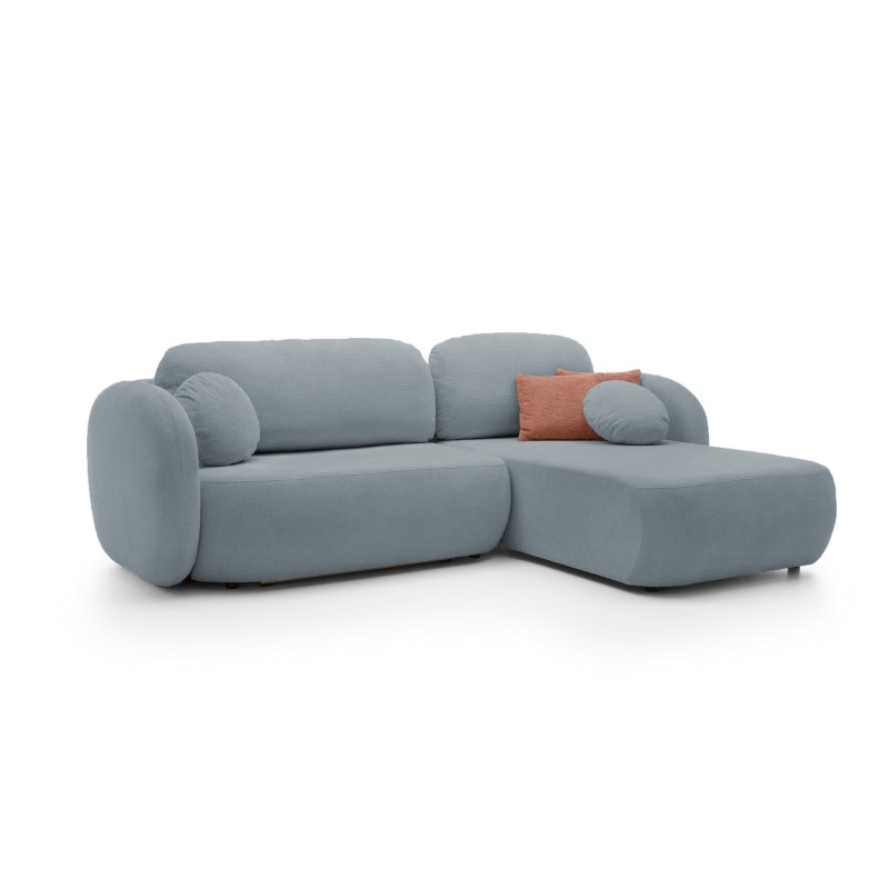 OLIO Free-Standing Corner Unit in Aragon 72 Fabric - Right Configuration OLIO Free-Standing Corner Unit in Aragon 72 Fabric - Right Configuration
