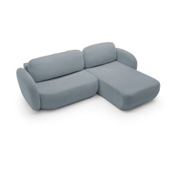OLIO Free-Standing Corner Unit in Aragon 72 Fabric - Right Configuration OLIO Free-Standing Corner Unit in Aragon 72 Fabric - Right Configuration