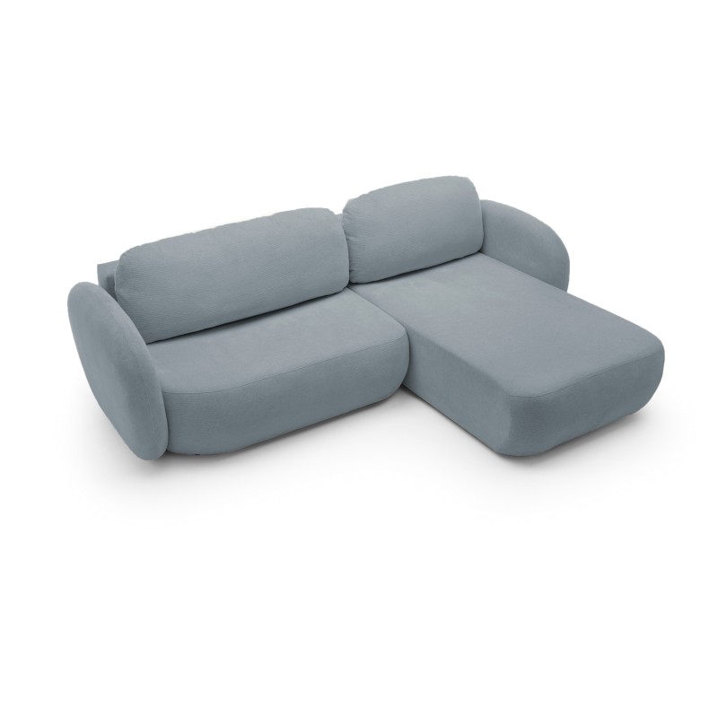 OLIO Free-Standing Corner Unit in Aragon 72 Fabric - Right Configuration OLIO Free-Standing Corner Unit in Aragon 72 Fabric - Right Configuration