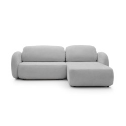 OLIO Free-Standing Corner Sofa in Aragon 80 Fabric - Right Configuration