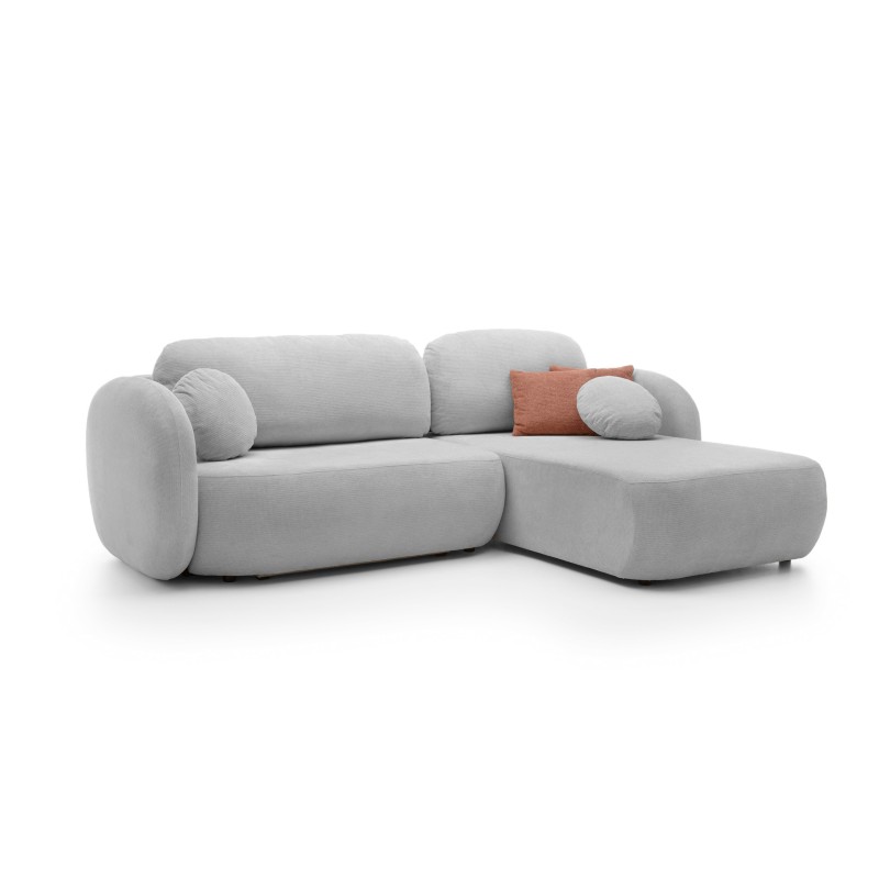 OLIO Free-Standing Corner Sofa in Aragon 80 Fabric - Right Configuration OLIO Free-Standing Corner Sofa in Aragon 80 Fabric - Right Configuration