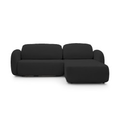 "OLIO Free-Standing Corner Unit in Aragon 99 Fabric - Right Configuration"